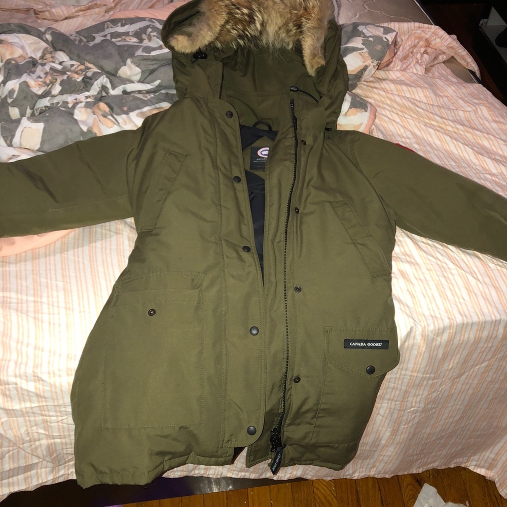 Canada Goose coat.
